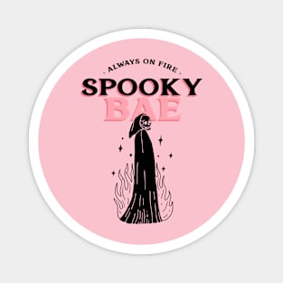 spooky bae Magnet